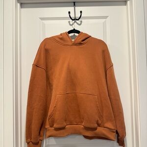 Women's Cozy Orange Hoodie